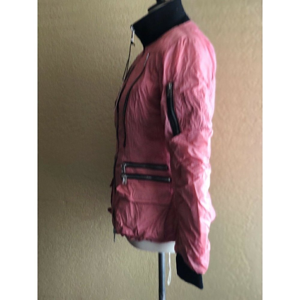 Diesel W-BLANKYT GIACCA Pink Nylon Puffer Jacket S - Picture 12 of 12